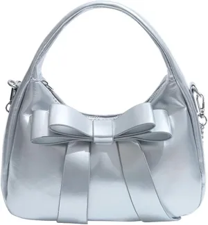 Trendy Clutch Bag Crossbody Purse For Women Commuter Handbag Womens Versatile Satchel Purse Sweet Travel Bags With Bow-tie