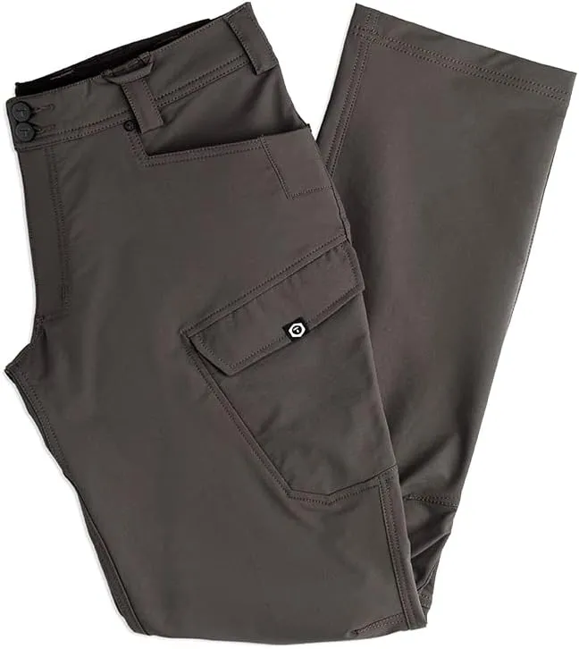 TRUEWERK Men's Work Pants - T2 WerkPant Technical Workwear, Water Resistant, Lightweight, Multi-Pocket with 4-Way Stretch