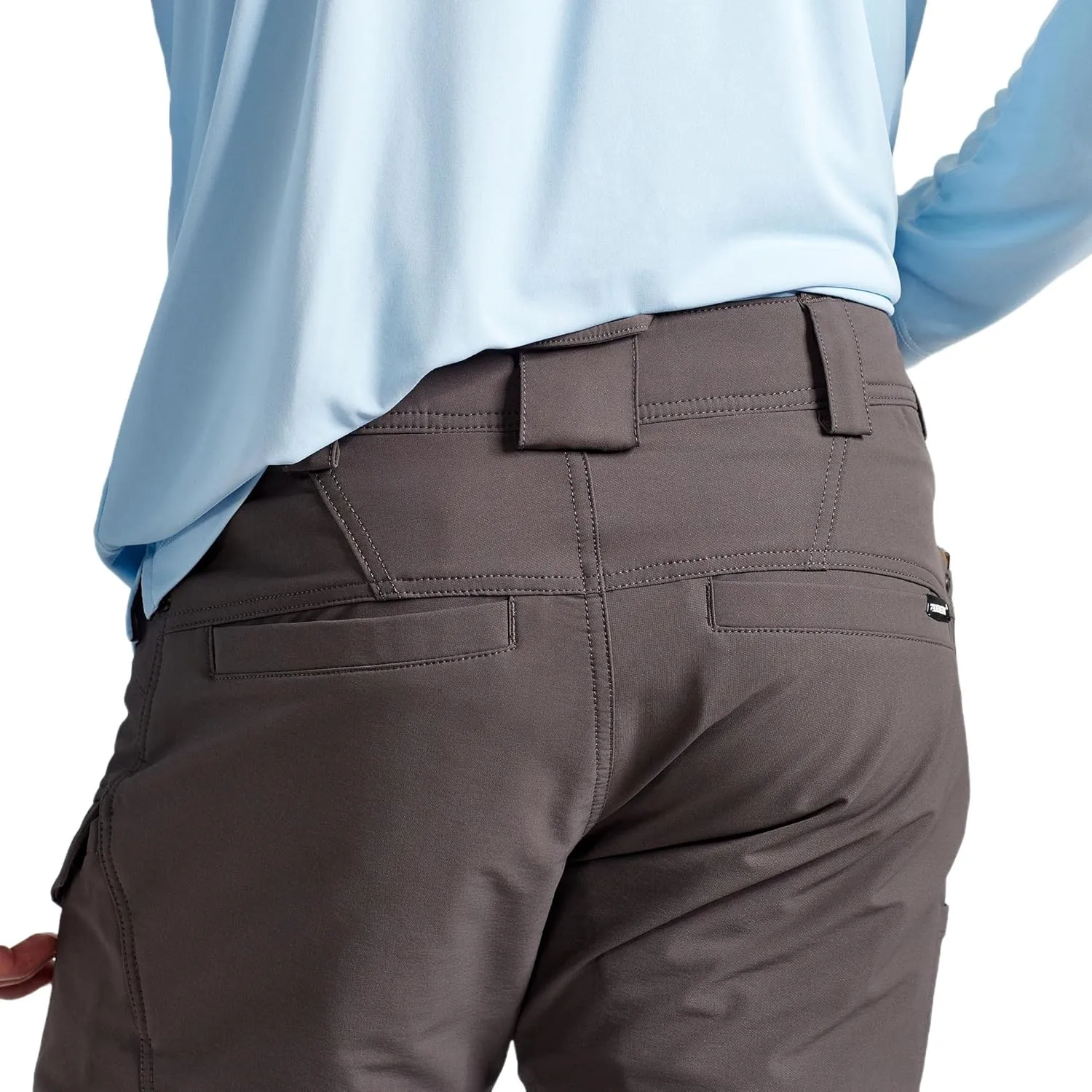 TRUEWERK Men's Work Pants - T2 WerkPant Technical Workwear, Water Resistant, Lightweight, Multi-Pocket with 4-Way Stretch