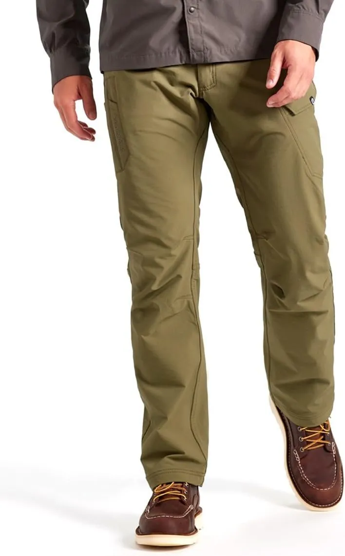 TRUEWERK Men's Work Pants - T2 WerkPant Technical Workwear, Water Resistant, Lightweight, Multi-Pocket with 4-Way Stretch