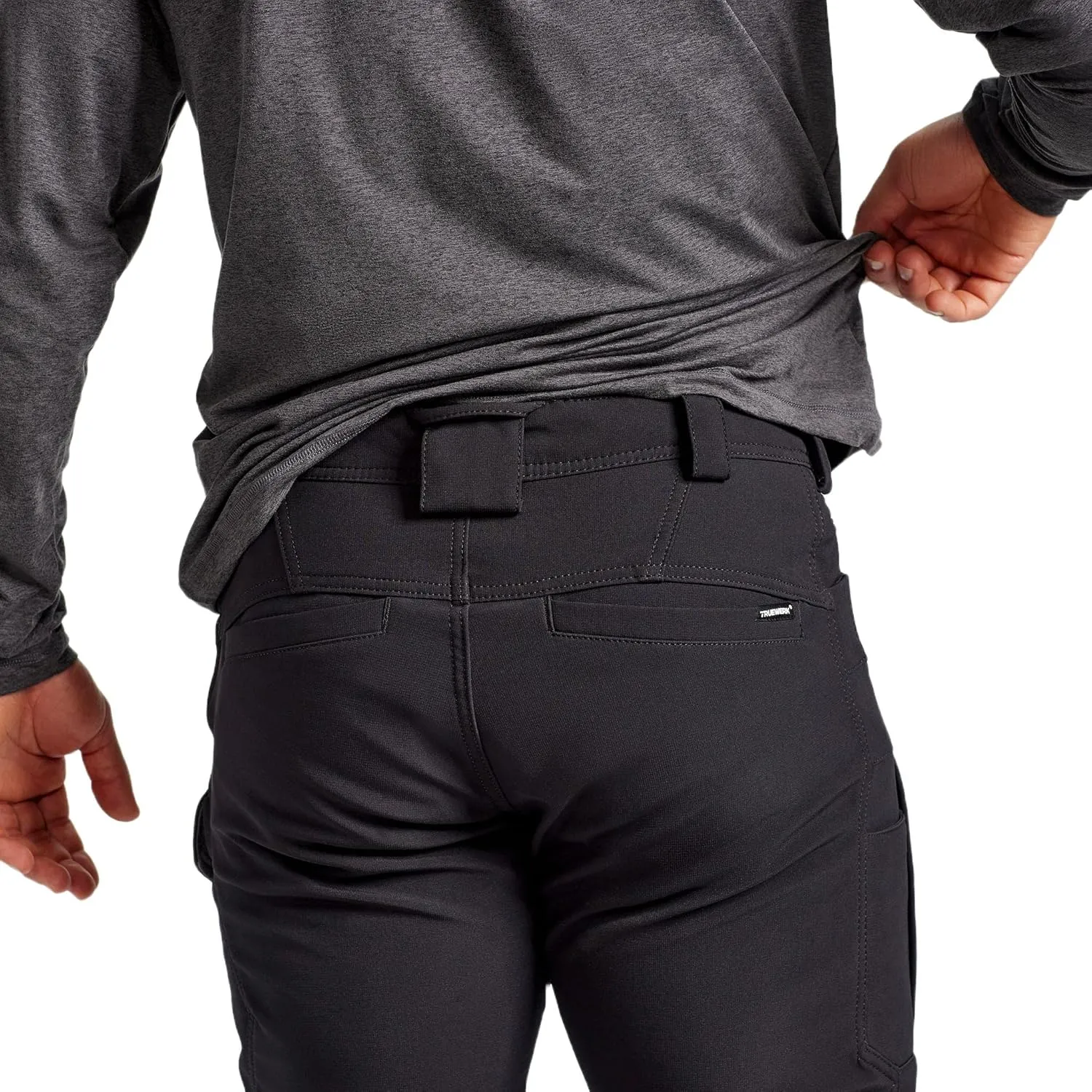 TRUEWERK T3 WerkPants for Men, Men's Utility Pants, Water Resistant, Insulated, Cargo Work Pants with 4-Way Stretch