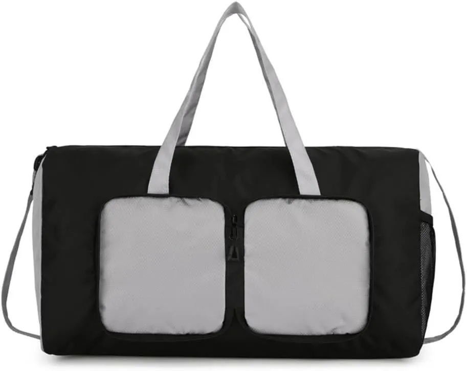 Versatile Travel Foldable Garment Bag with Adjustable Strap Large Waterproof Overnight Bag Beach Swim Bag for Sports Gym