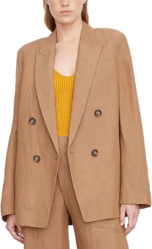 Vince Women's Double Breasted Boyfriend Blazer