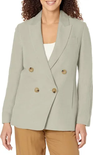 Vince Women's Double Breasted Boyfriend Blazer