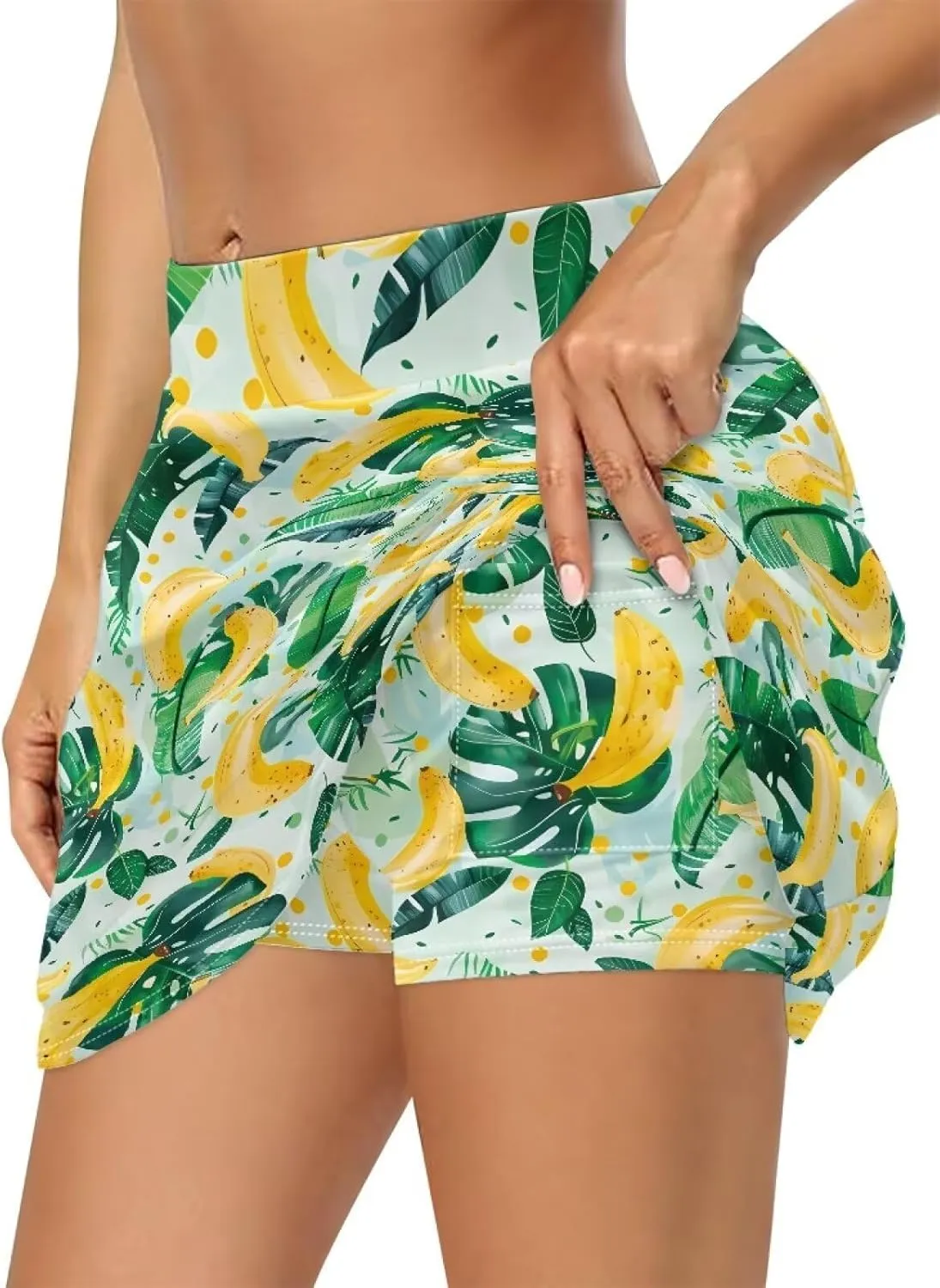 Women Tennis Golf Skirts with Pockets Shorts High Waisted Casual A-Line Athletic Skort for Running Workout XS-3XL