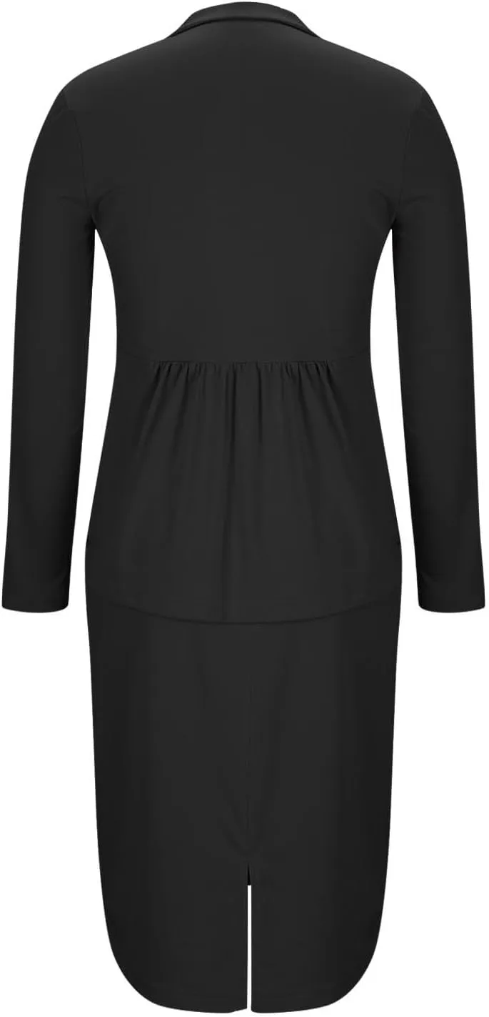 Womens Business Casual Clothes Dressy Casual Skirt Set Work Office Blazer and Pencil Skirt Blazer Set 2 Piece Outfits