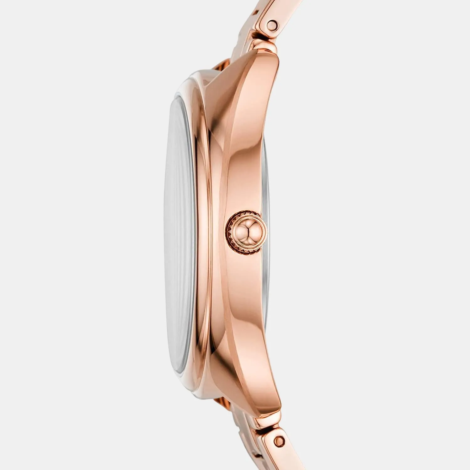 Women's Rose Gold Analog Stainless Steel Watch ES5070