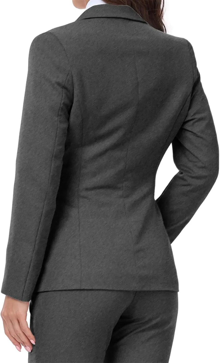 Women's Suits for Work Professional Business Attire 2 Piece Blazer and Pants Set