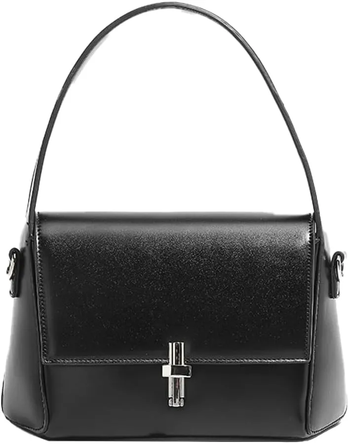 Women's Top-handle Handbags Designer Purses for Women Chic Shoulder Bag Versatile Square Bag PU Leather Crossbody Bag Satchel