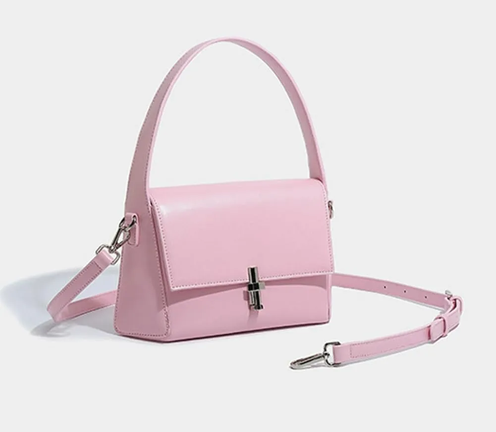 Women's Top-handle Handbags Designer Purses for Women Chic Shoulder Bag Versatile Square Bag PU Leather Crossbody Bag Satchel