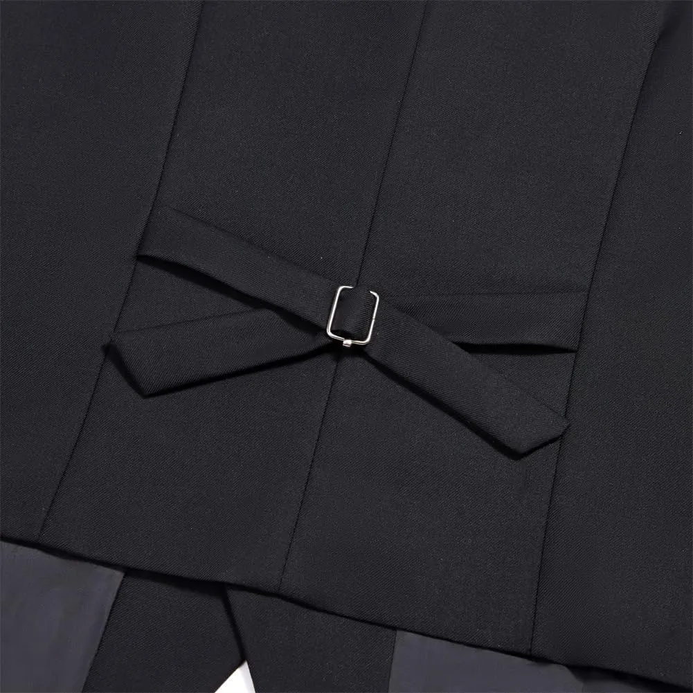 Womens Tuxedo 3 Piece Suit Sets for Women Blazer Pants Vest Set Womens Business Professional Outfits