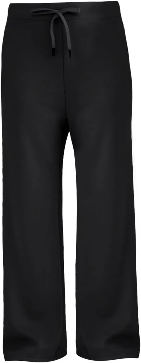 Womens Yoga Pants with Drawstring Pockets Straight-Leg Loose Comfy Modal Lounge Running Active Casual Sweatpants