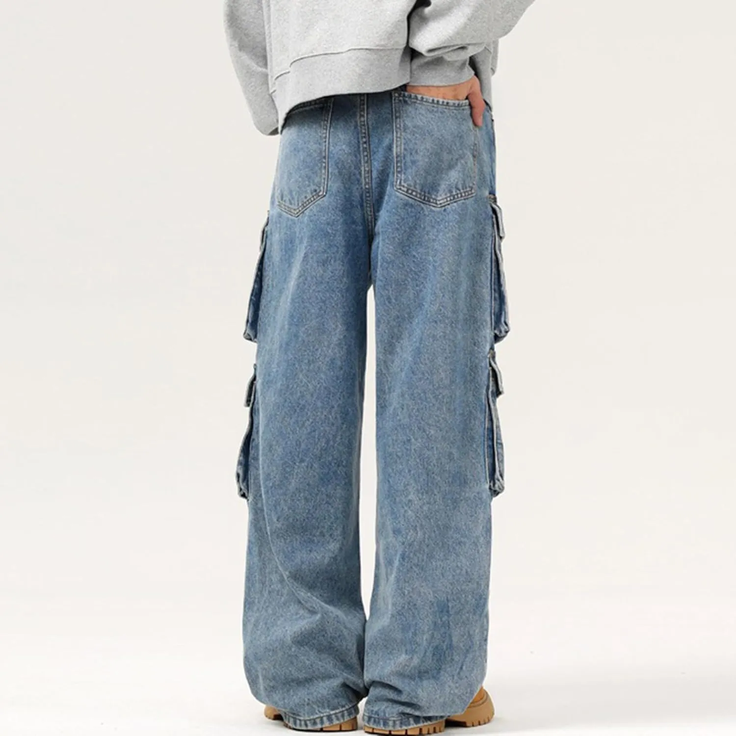 XYXIONGMAO Joggers Overalls Slacks Sweatpants Techwear Hip Hop Tactical Harem Cargo Pants Functional Streetwear Jeans for Men
