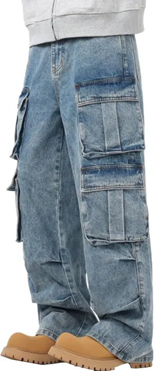 XYXIONGMAO Joggers Overalls Slacks Sweatpants Techwear Hip Hop Tactical Harem Cargo Pants Functional Streetwear Jeans for Men